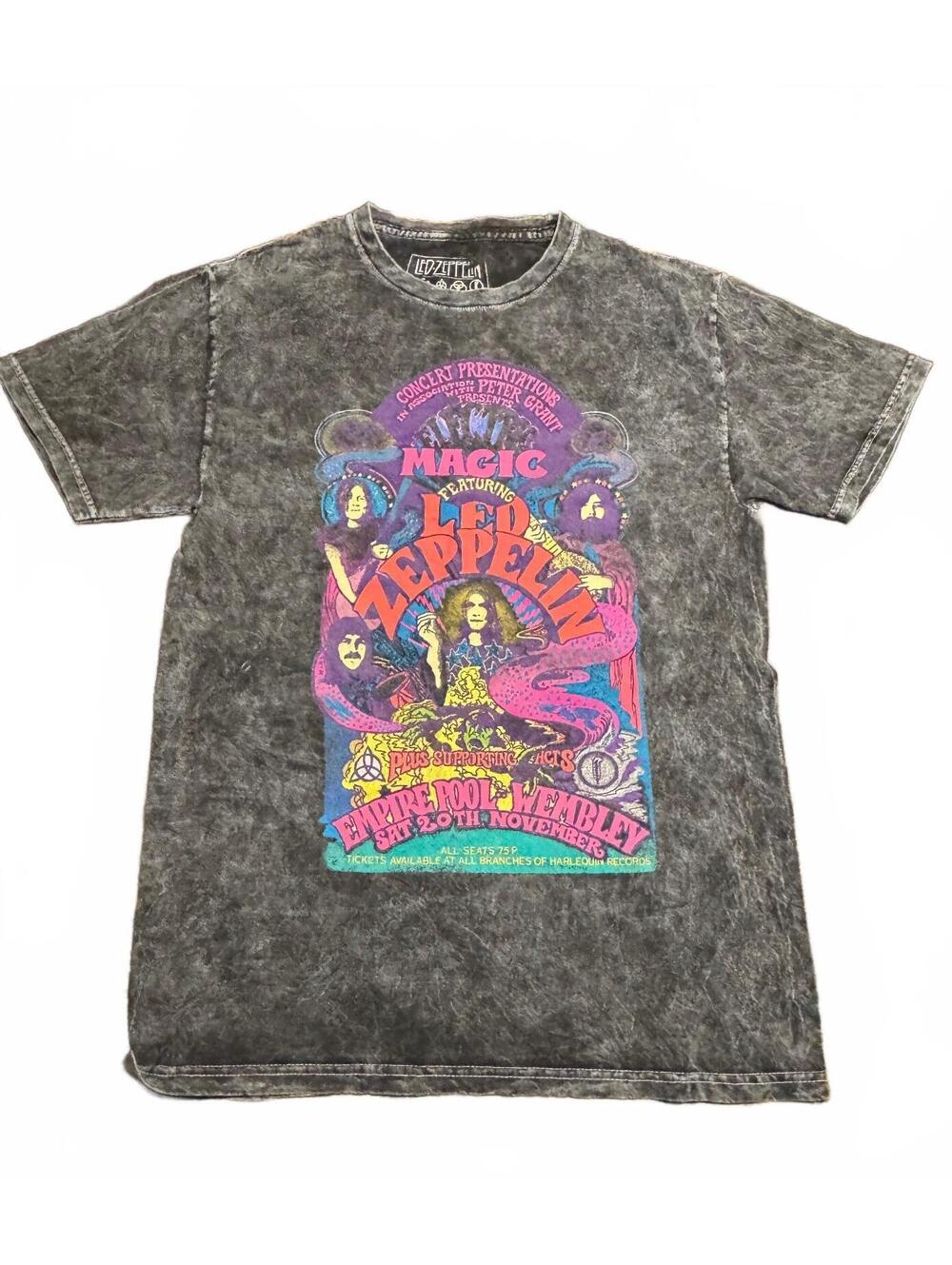 Tshirt Led Zeppelin Electric Magic 1971Wembley Concert(0164)